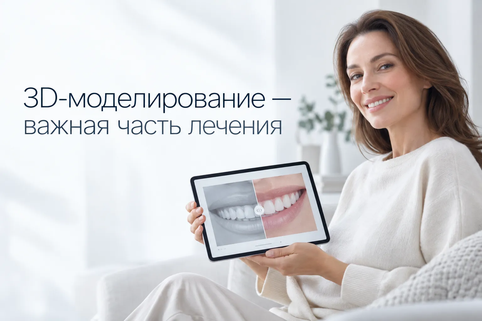 3D‑моделирование улыбки: увидеть результат до начала лечения